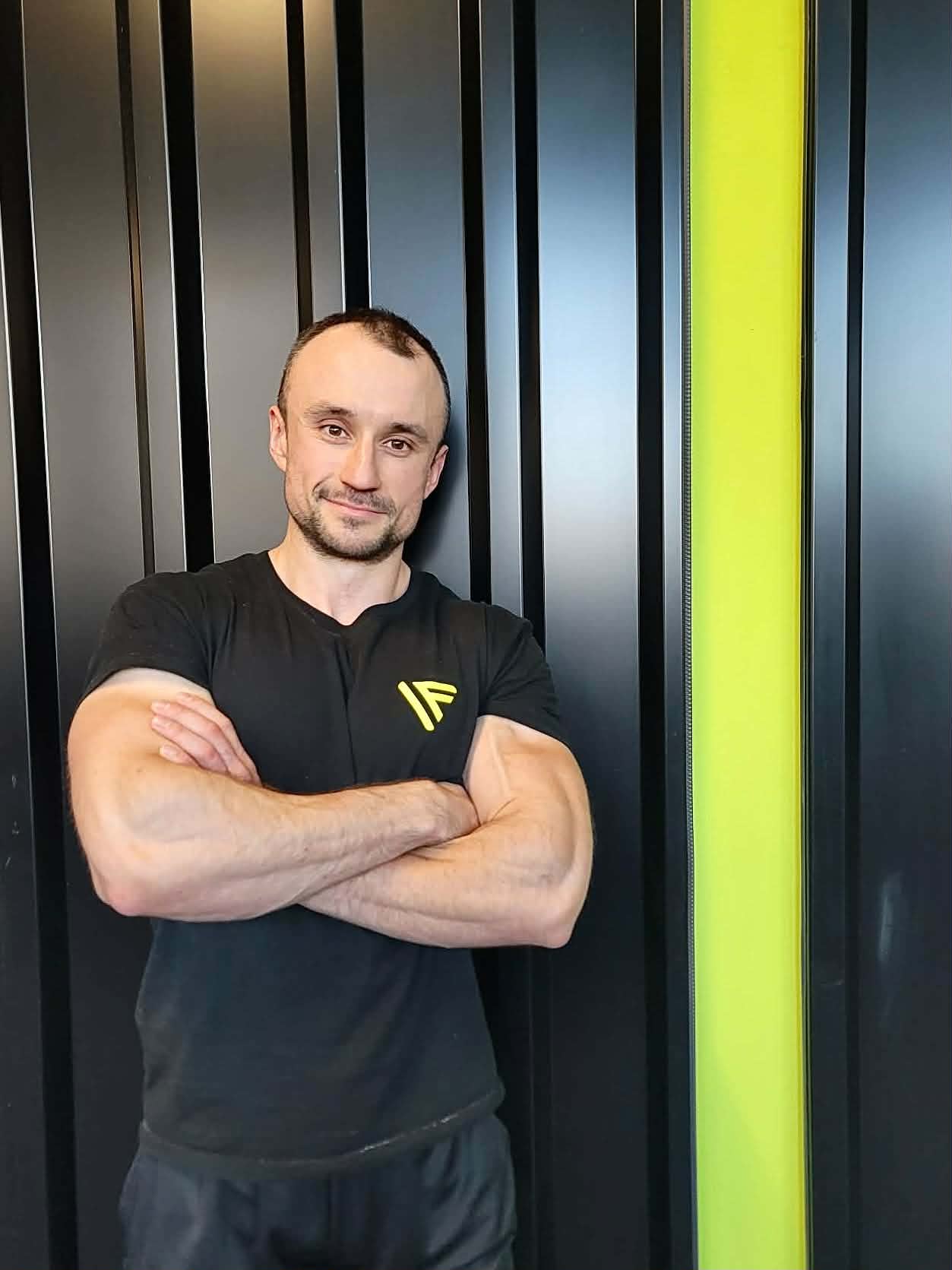 Štěpán Zahradník při osobním tréninku